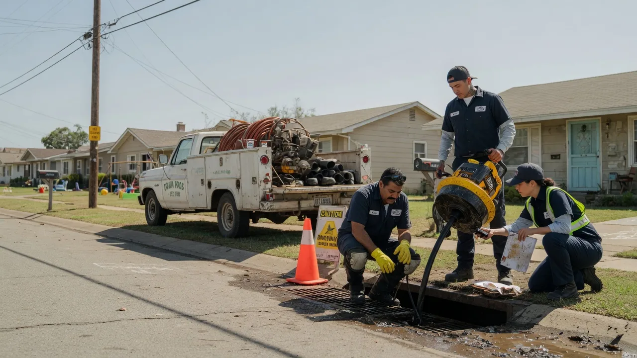 Drain Cleaning in Santa Elena, TX near me